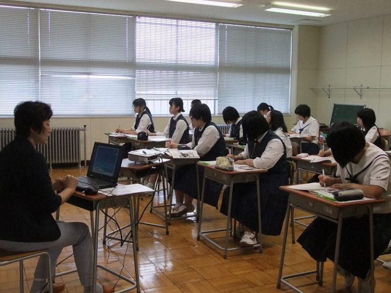 一日増田大学講義の様子