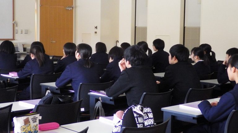 金足農業高校説明の様子