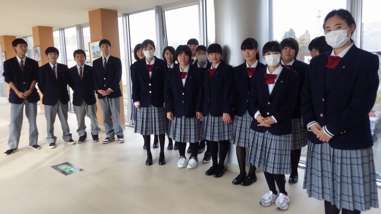 能代西高見学の様子