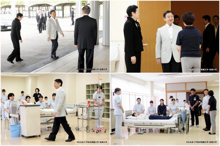 皇太子さま本学訪問１