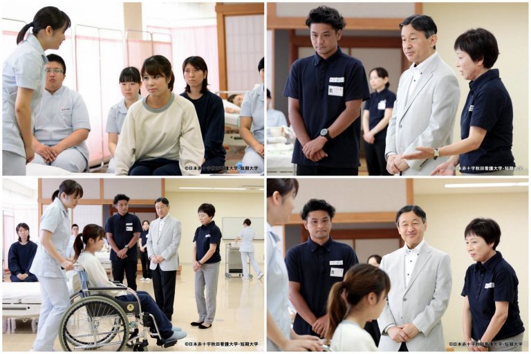 皇太子さま本学訪問２