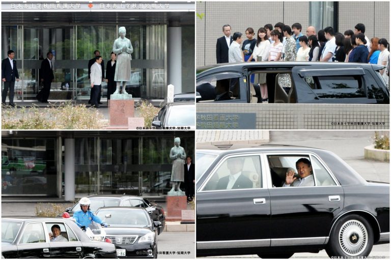 皇太子さま本学訪問３