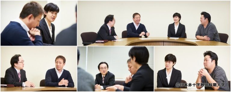 介護福祉学科卒業生座談会