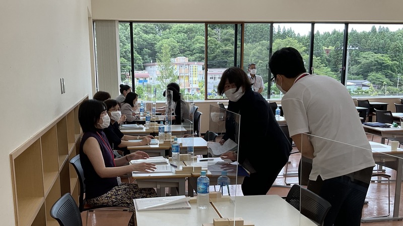 個別相談の様子