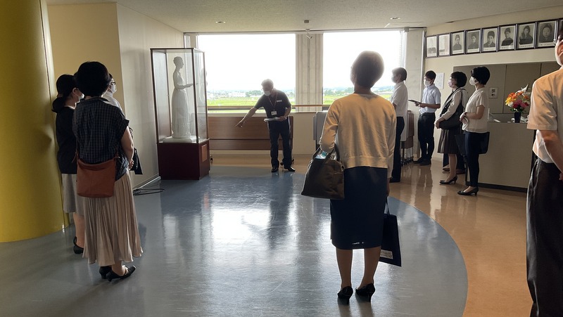 学校見学の様子